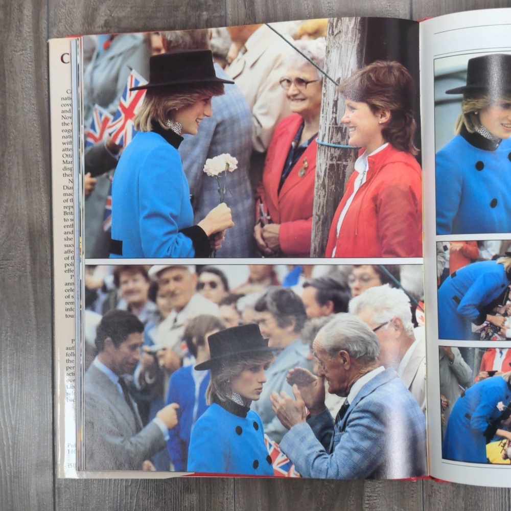Charles and Diana Visit Canada Book - Picture 4 of 7